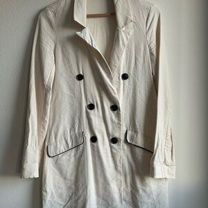Zara Double-Breasted Trench Coat